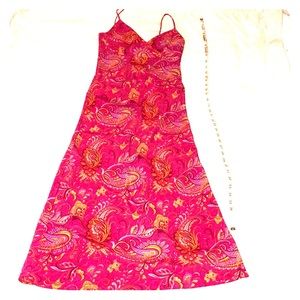 VINTAGE Rave City Spaghetti strap dress